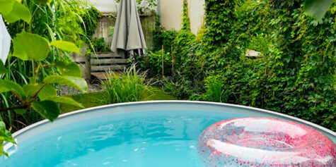 Kundengärten Gartenplanung mit Pool