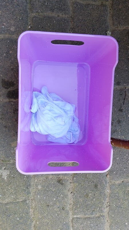 Textil im Wasser